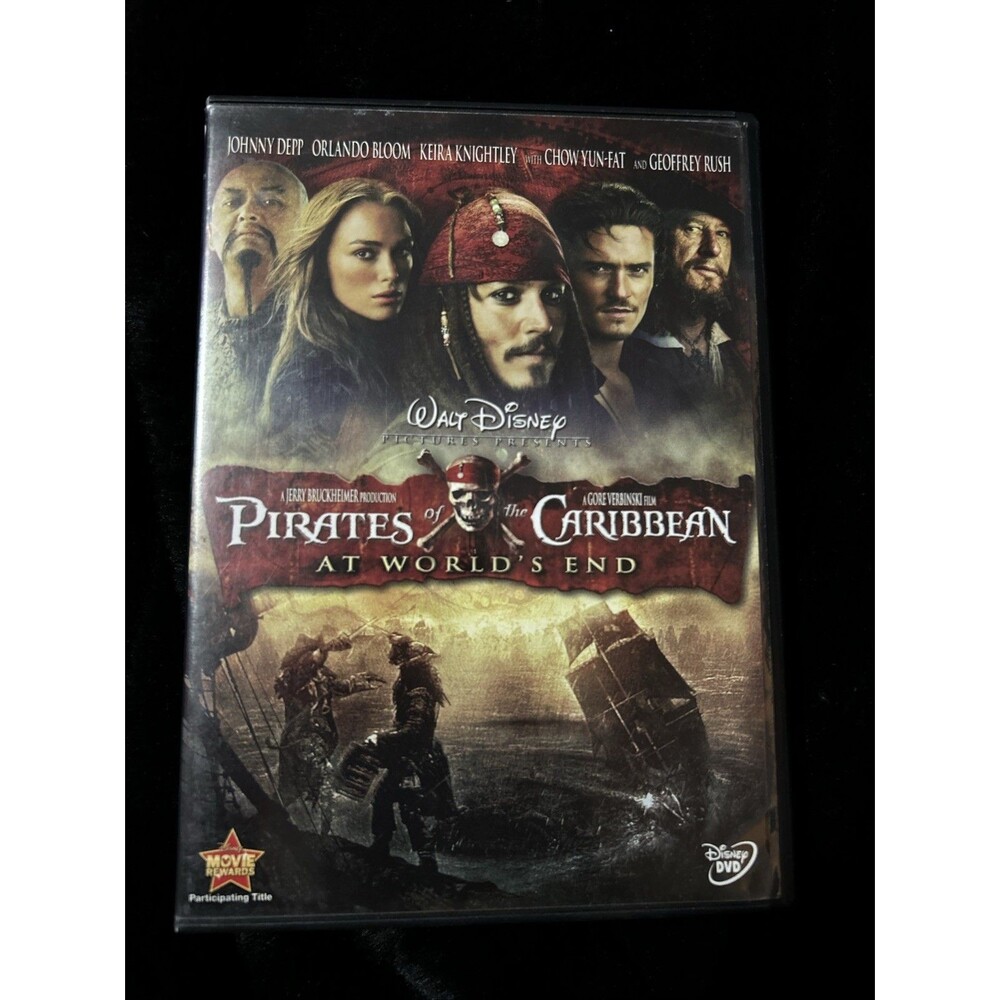 Pirates of the Caribbean: at World's End DVD Movie